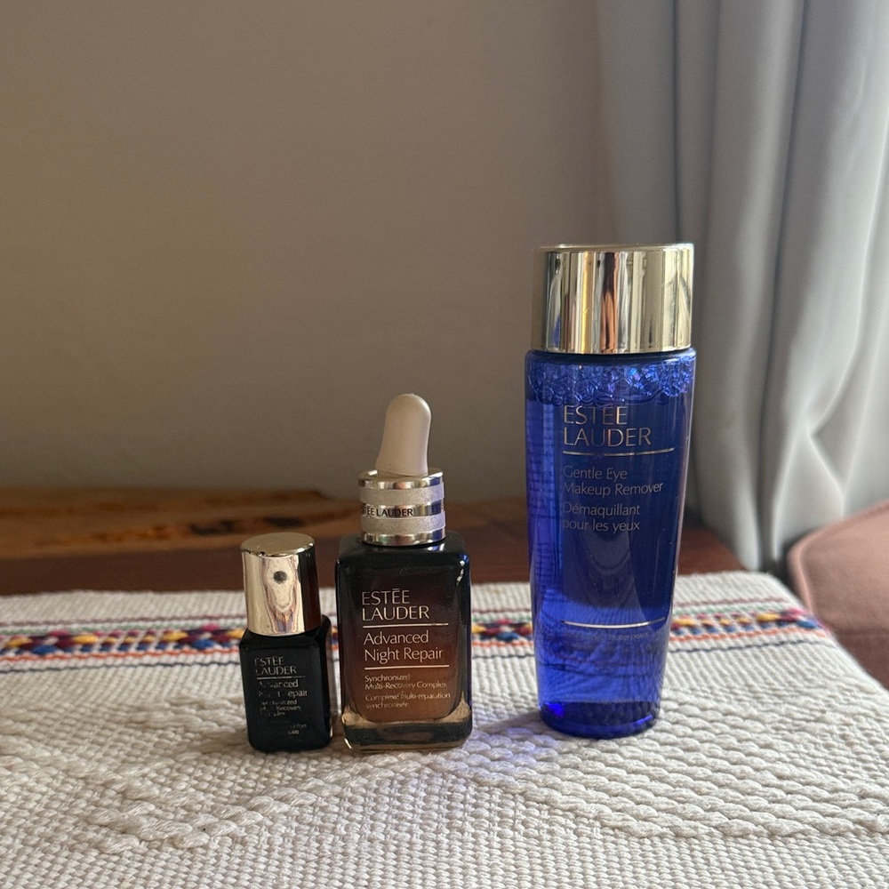 Estee Lauder Advanced Night Repair and Gentle Eye Makeup Remover Set